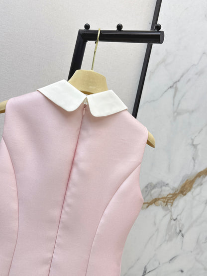 Bow-tie sleeveless dress