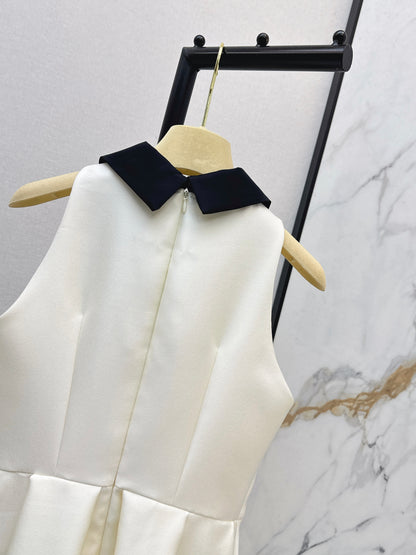 Collared Sleeveless Dress