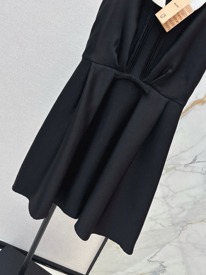 Collared Sleeveless Dress