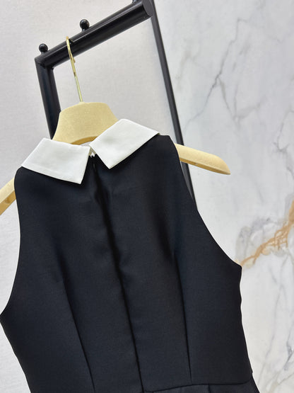 Collared Sleeveless Dress