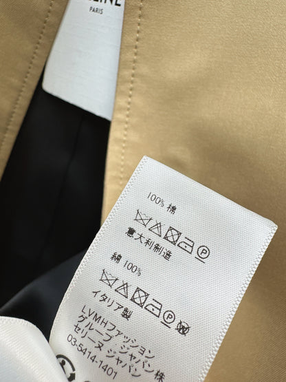 Raglan Sleeve Short Trench Coat
