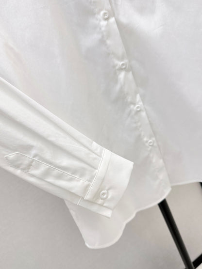 Embroidered Loose-fitting Shirt