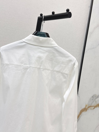 Embroidered Loose-fitting Shirt