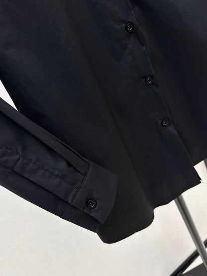 Embroidered Loose-fitting Shirt