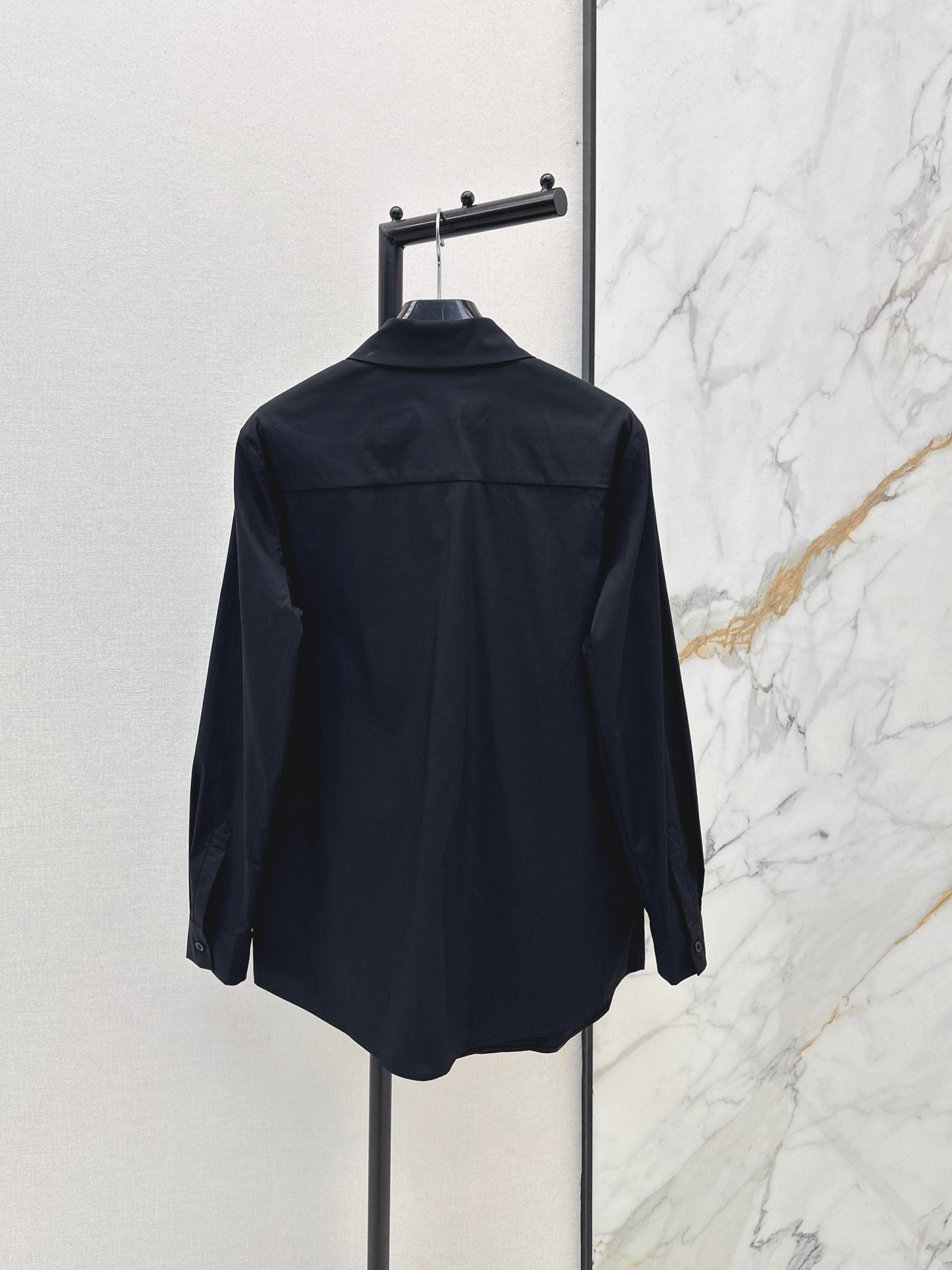 Embroidered Loose-fitting Shirt