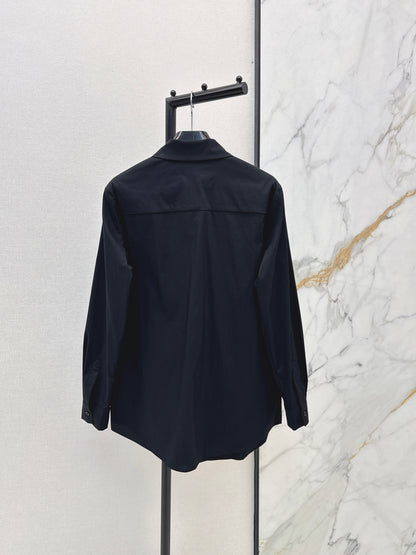 Embroidered Loose-fitting Shirt