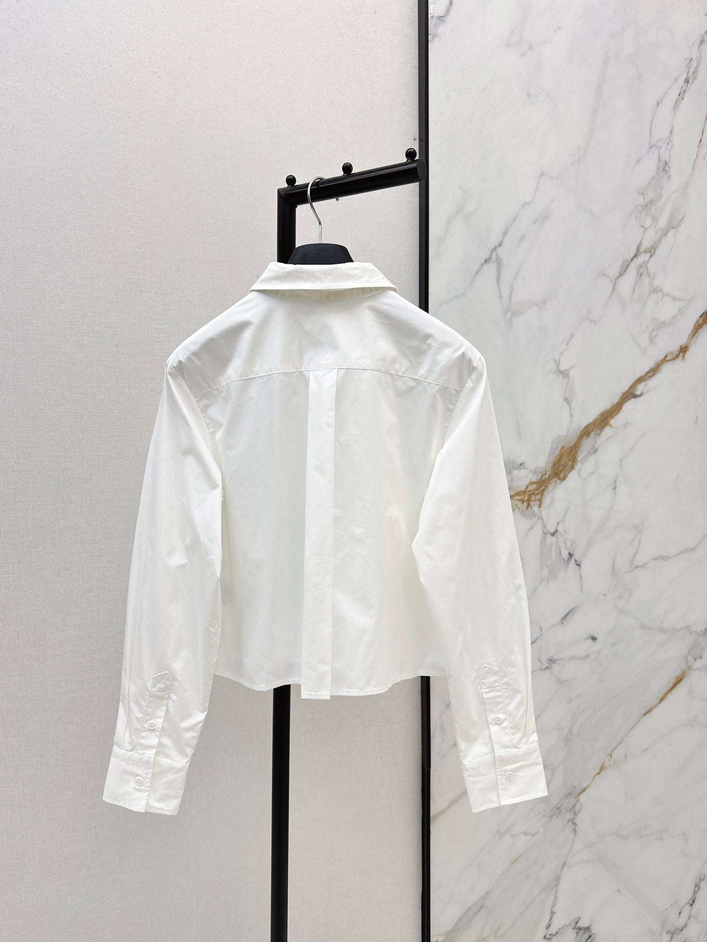 Embroidered Ribbon Shirt