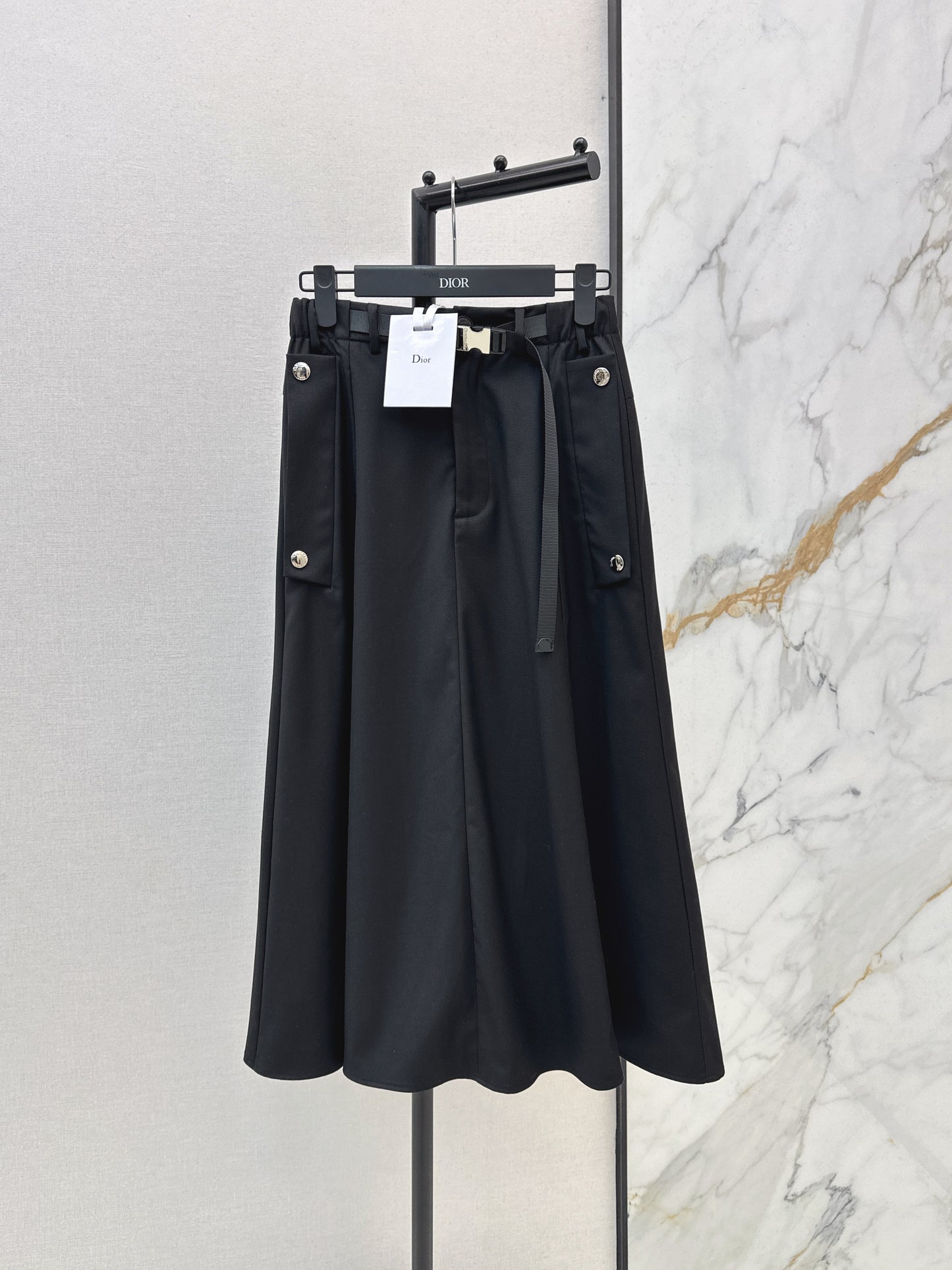 Nylon Long Skirt
