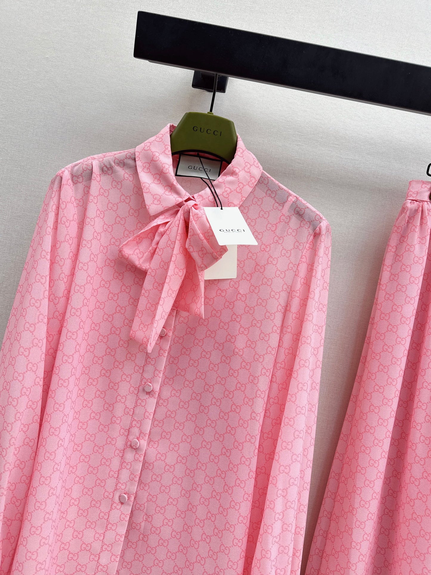 Youthful Pink shirt/skirt