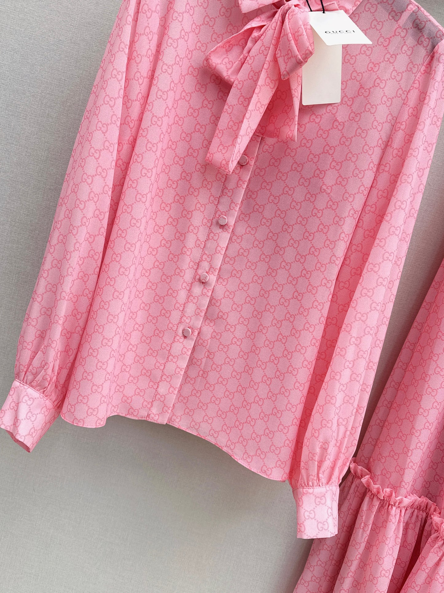 Youthful Pink shirt/skirt