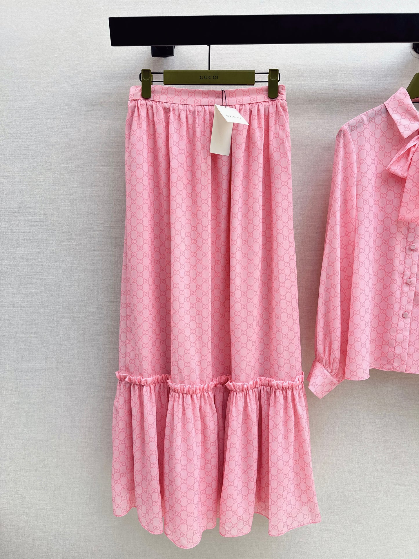 Youthful Pink shirt/skirt