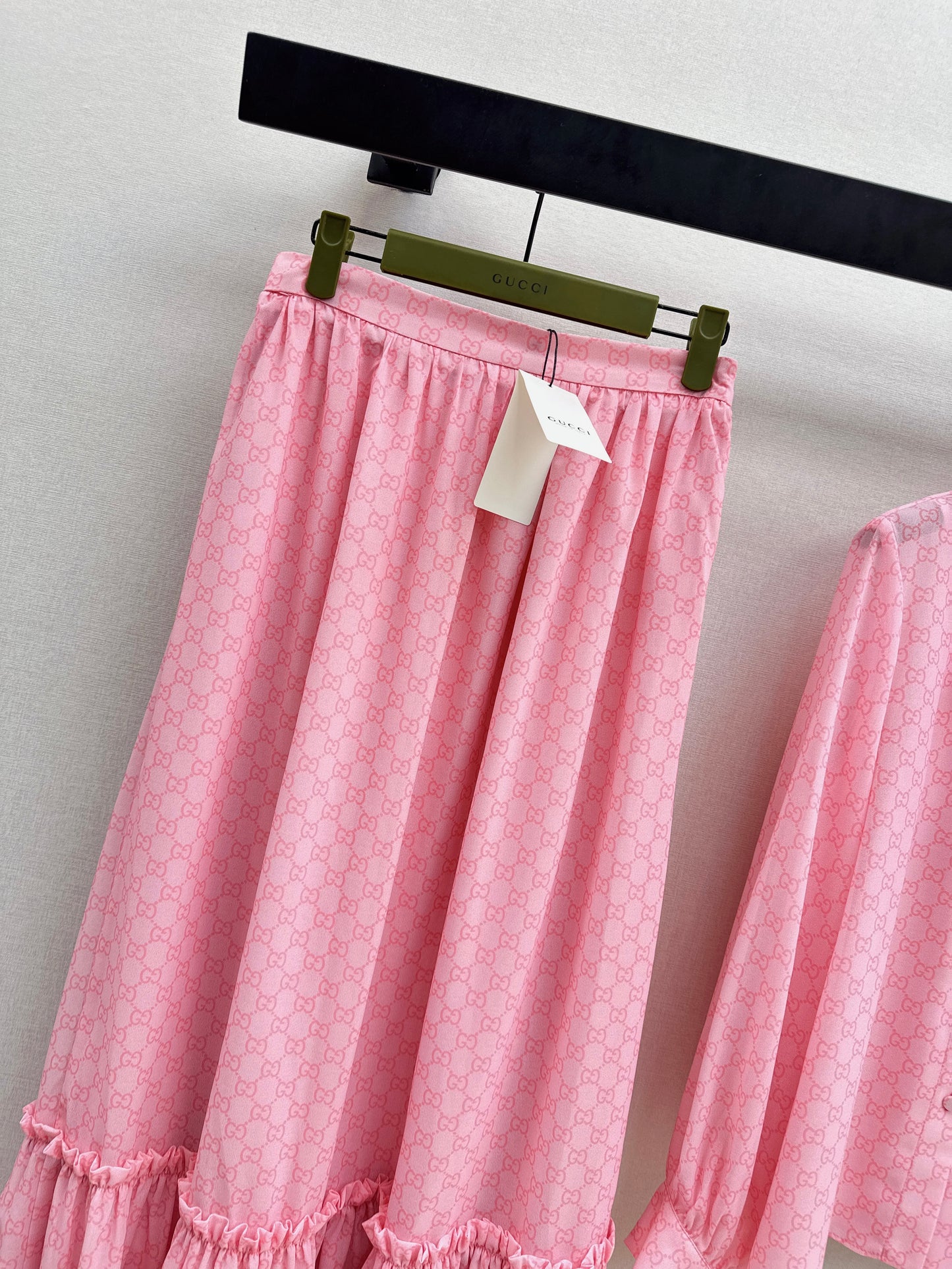 Youthful Pink shirt/skirt