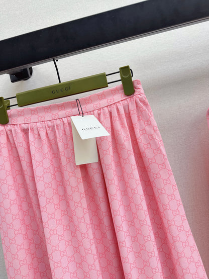 Youthful Pink shirt/skirt