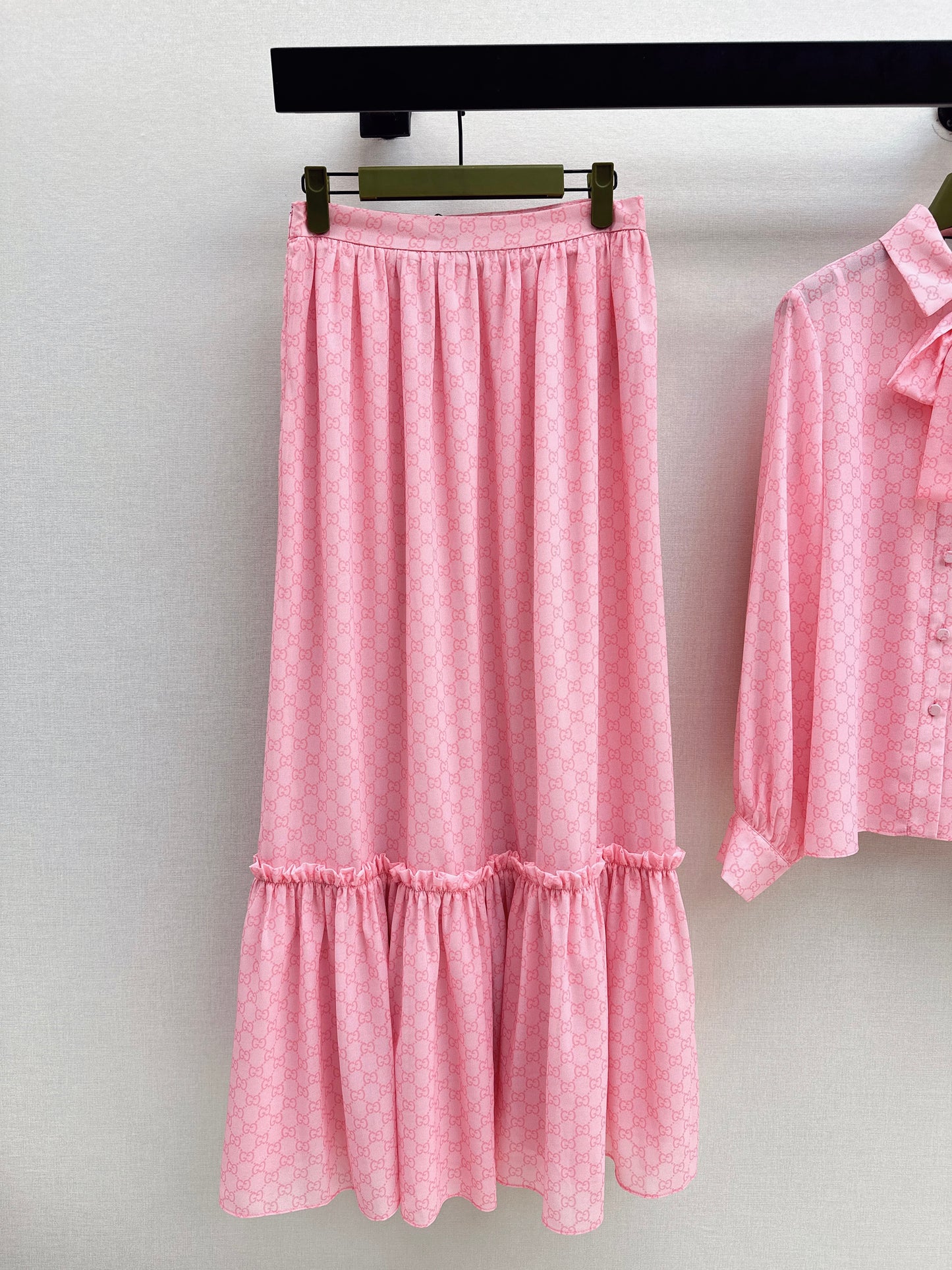 Youthful Pink shirt/skirt