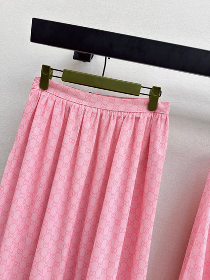 Youthful Pink shirt/skirt