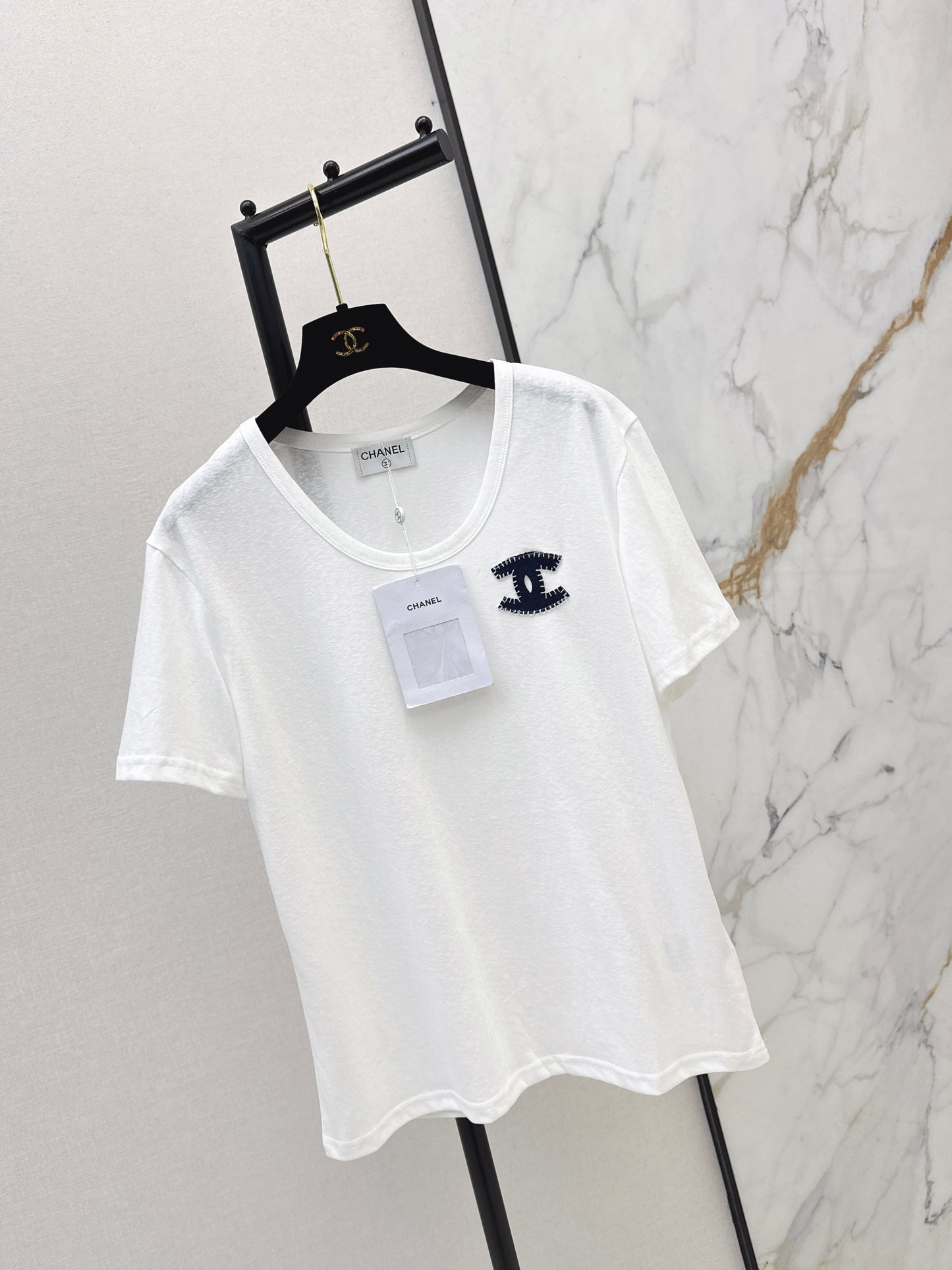 White Crew Neck T-Shirt