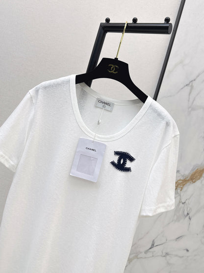 White Crew Neck T-Shirt