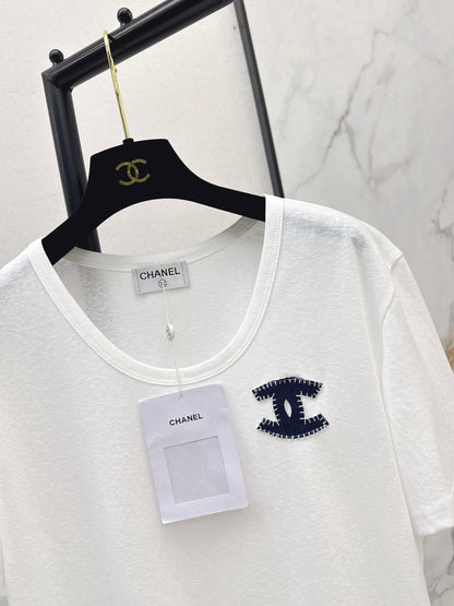 White Crew Neck T-Shirt