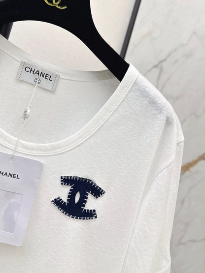 White Crew Neck T-Shirt