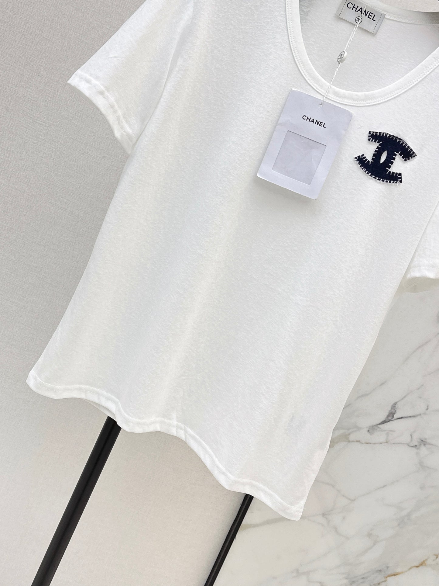 White Crew Neck T-Shirt