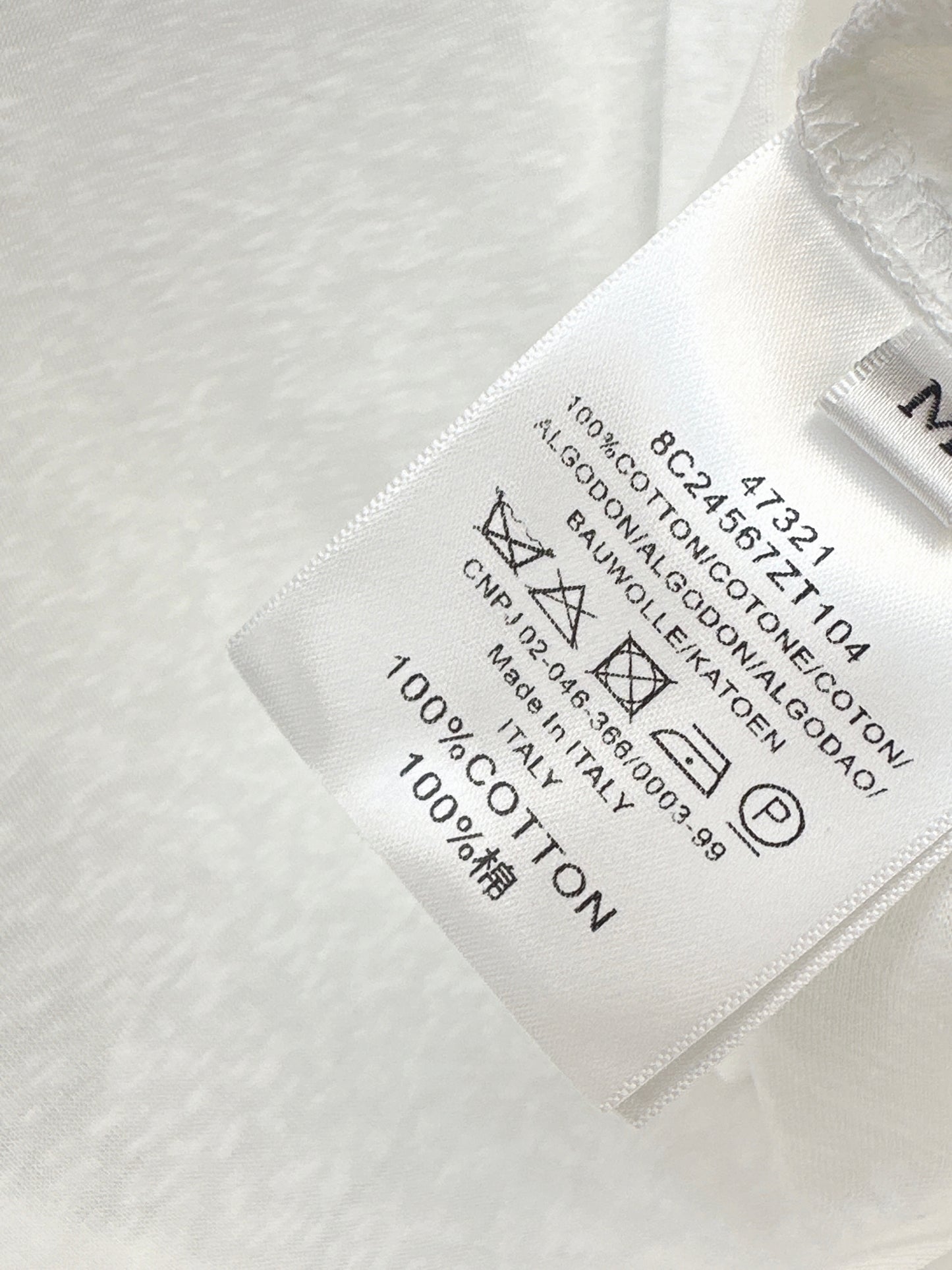 White Crew Neck T-Shirt