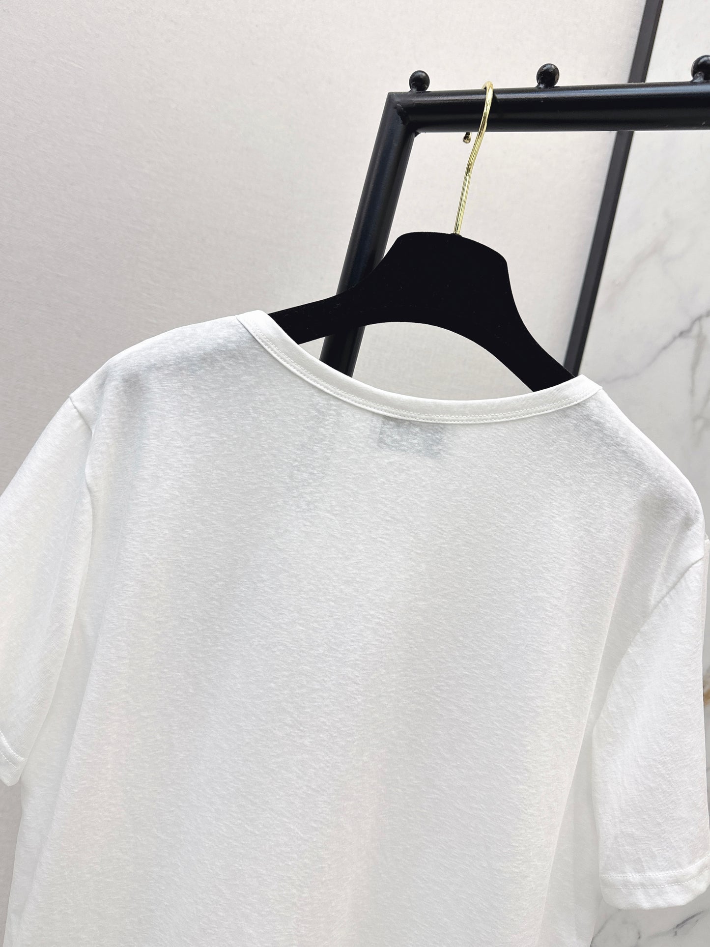 White Crew Neck T-Shirt