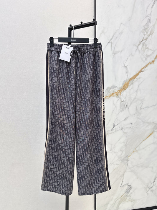 Printed Straight Leg Pants