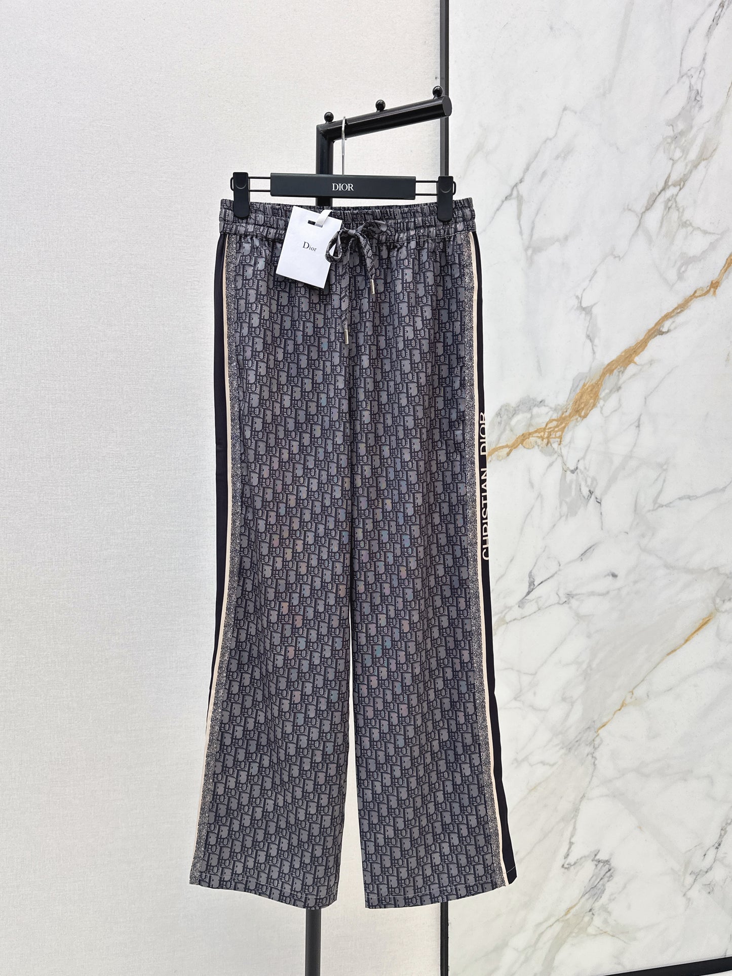 Printed Straight Leg Pants