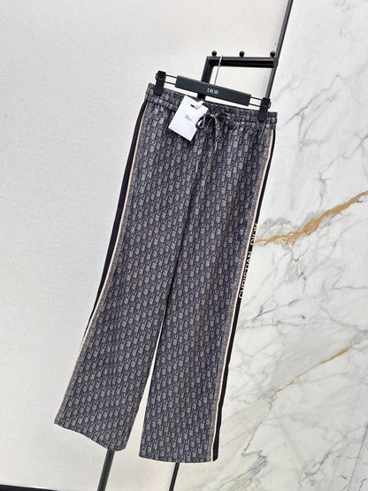 Printed Straight Leg Pants