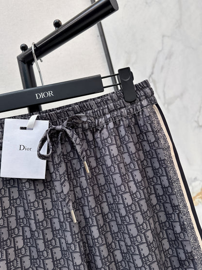 Printed Straight Leg Pants