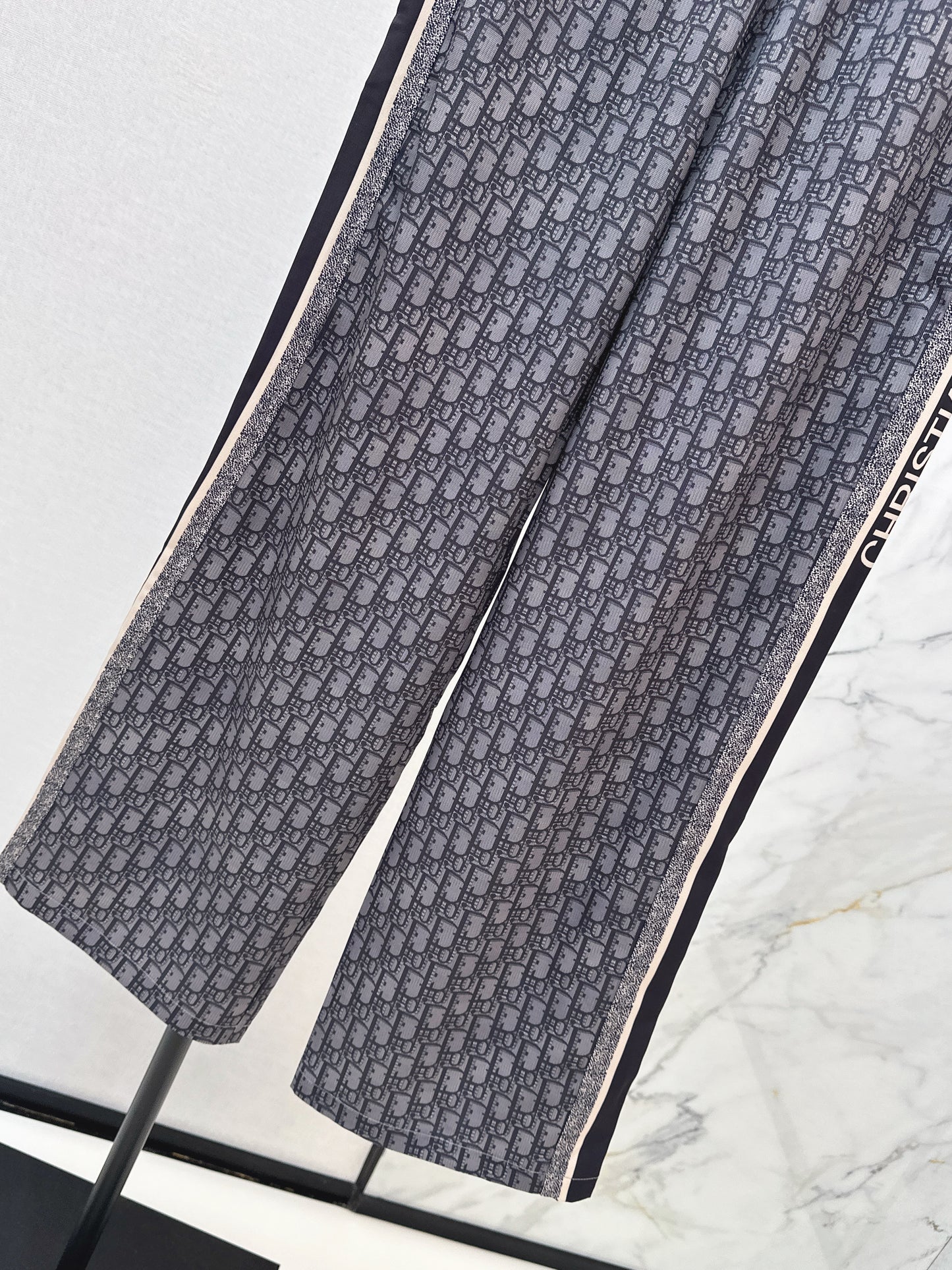Printed Straight Leg Pants