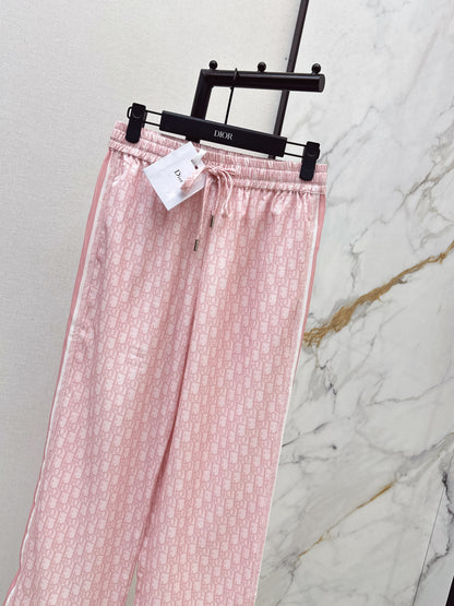 Printed Straight Leg Pants