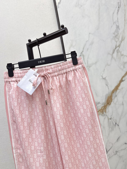 Printed Straight Leg Pants