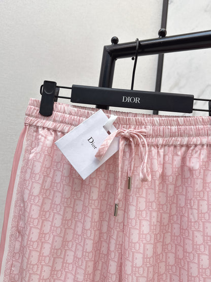 Printed Straight Leg Pants