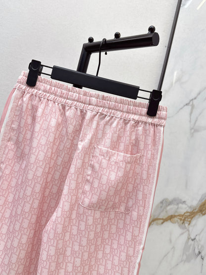 Printed Straight Leg Pants