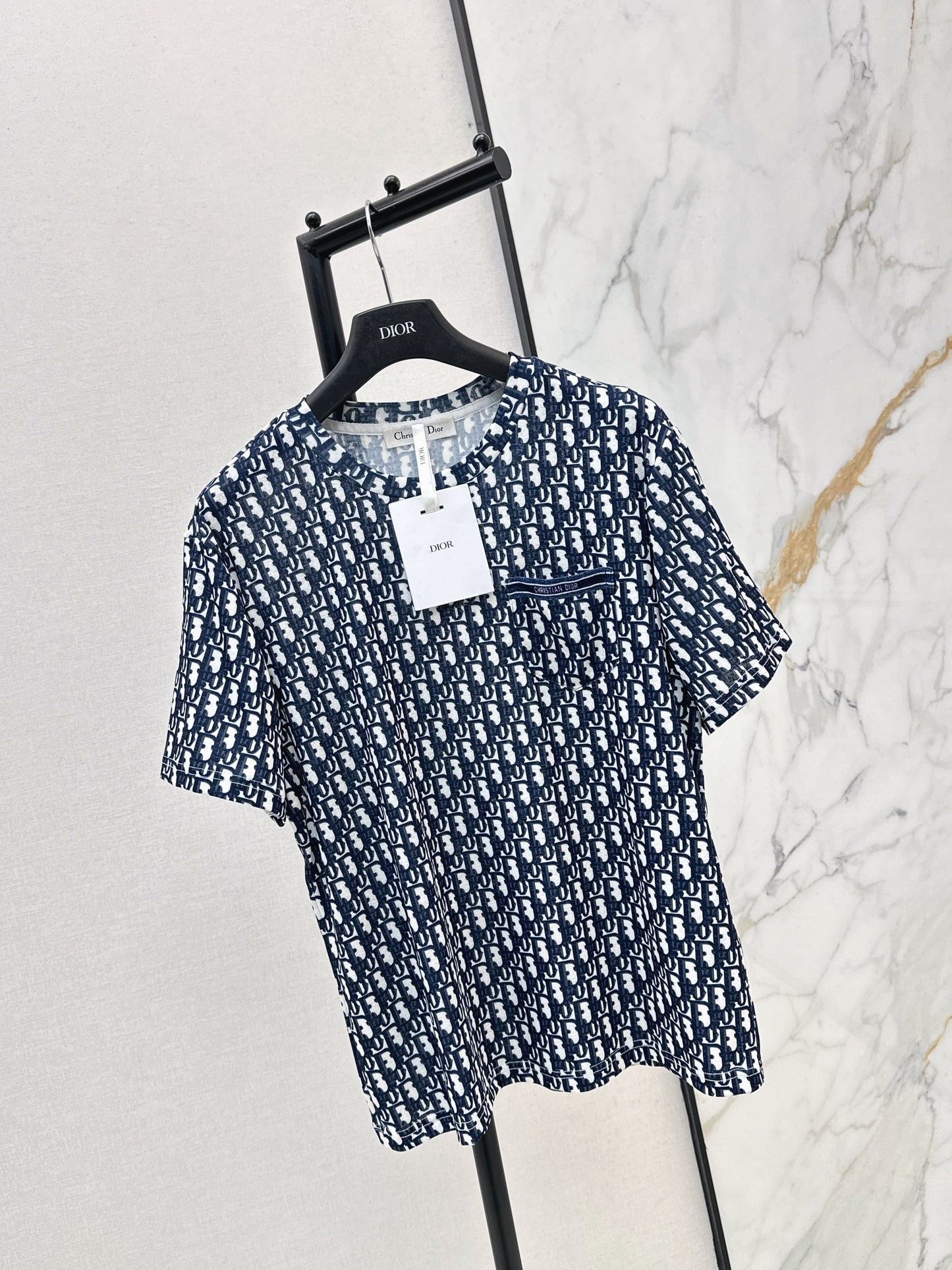 All-over monogram print T-shirt