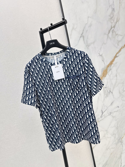 All-over monogram print T-shirt