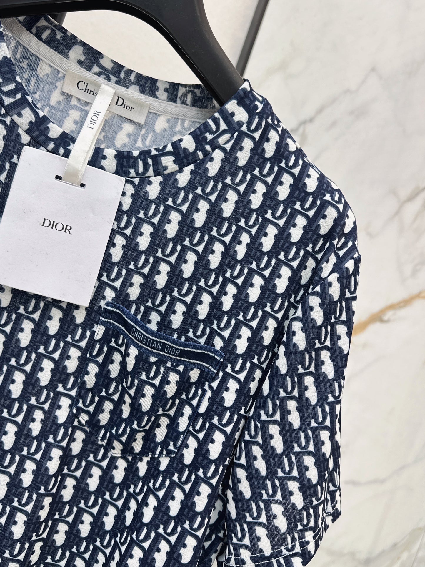 All-over monogram print T-shirt