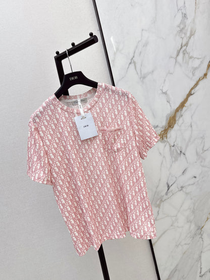 All-over monogram print T-shirt