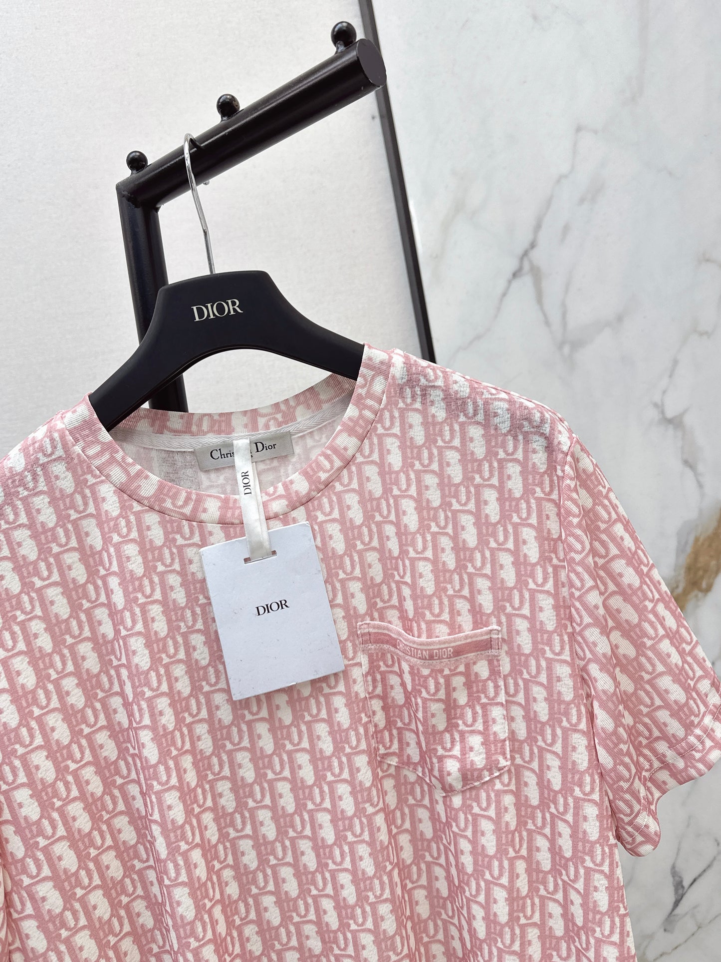 All-over monogram print T-shirt