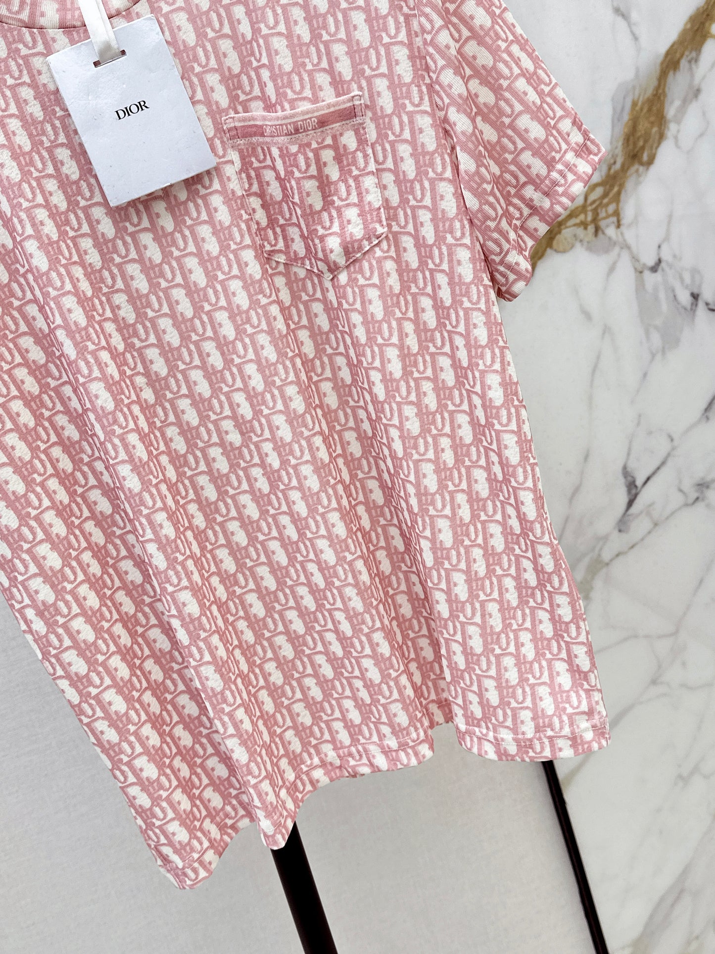 All-over monogram print T-shirt