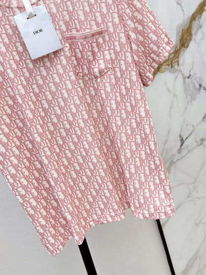 All-over monogram print T-shirt