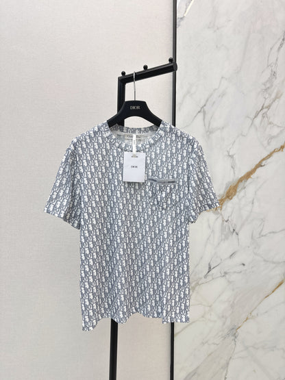 All-over monogram print T-shirt