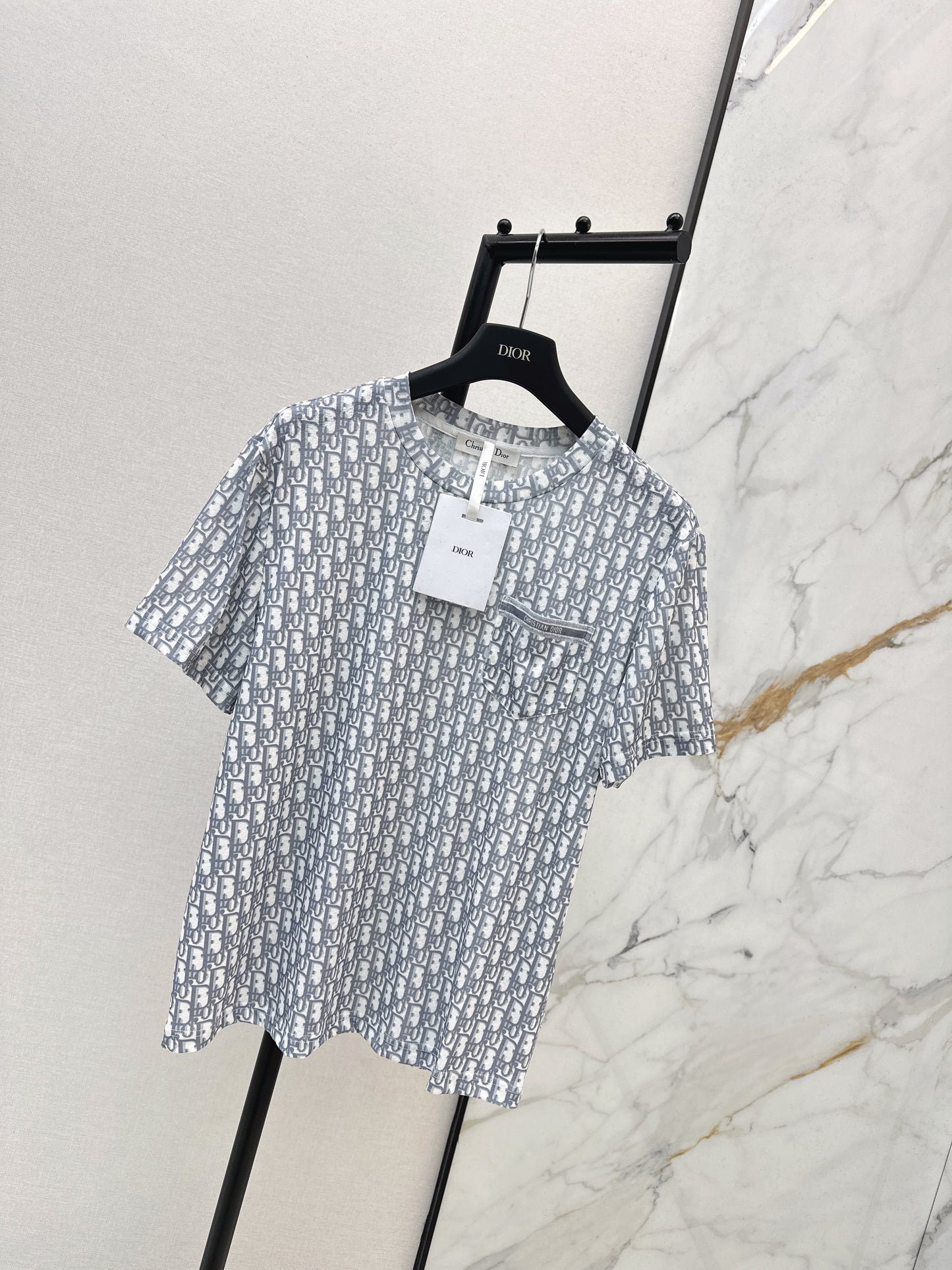 All-over monogram print T-shirt