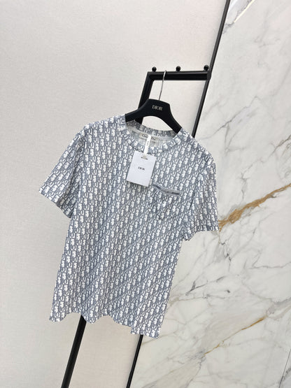 All-over monogram print T-shirt