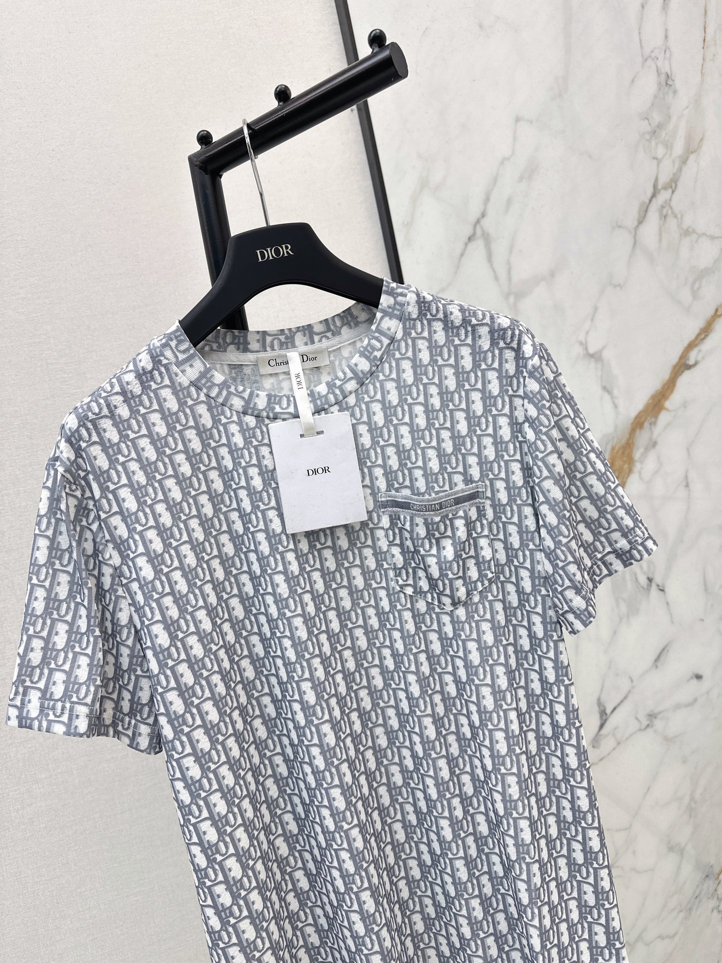 All-over monogram print T-shirt