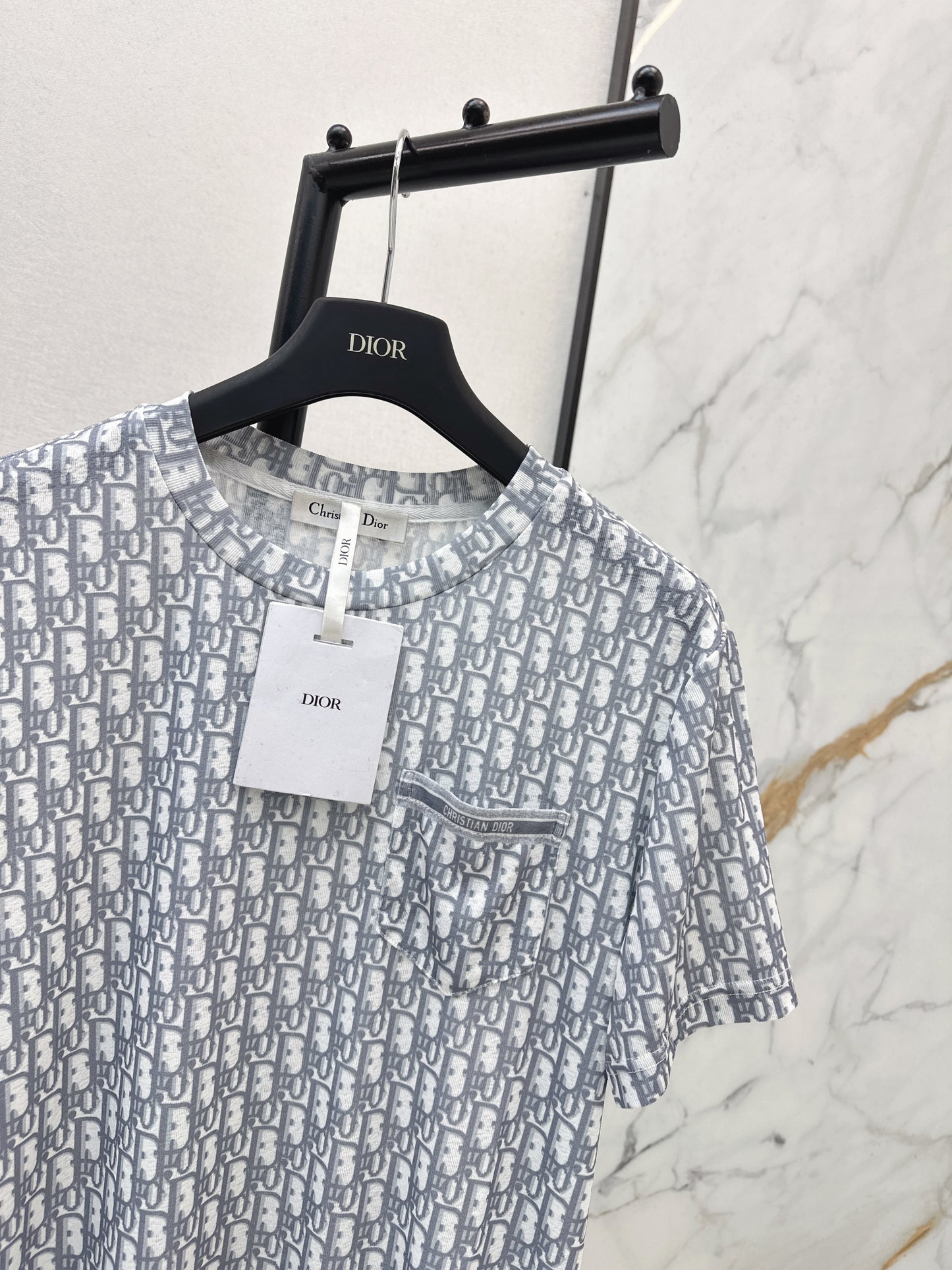 All-over monogram print T-shirt