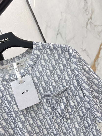 All-over monogram print T-shirt