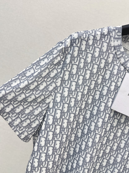 All-over monogram print T-shirt