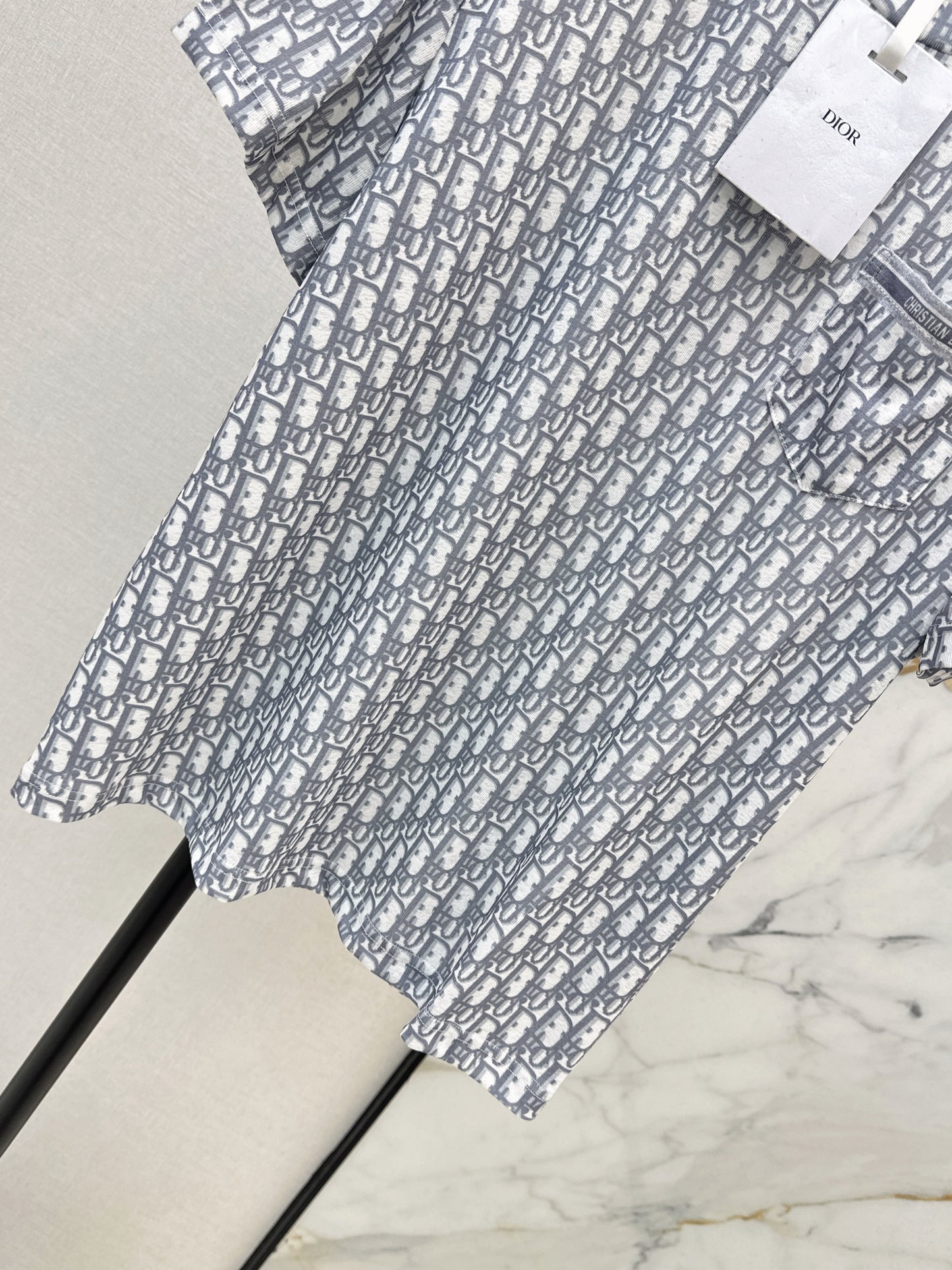 All-over monogram print T-shirt